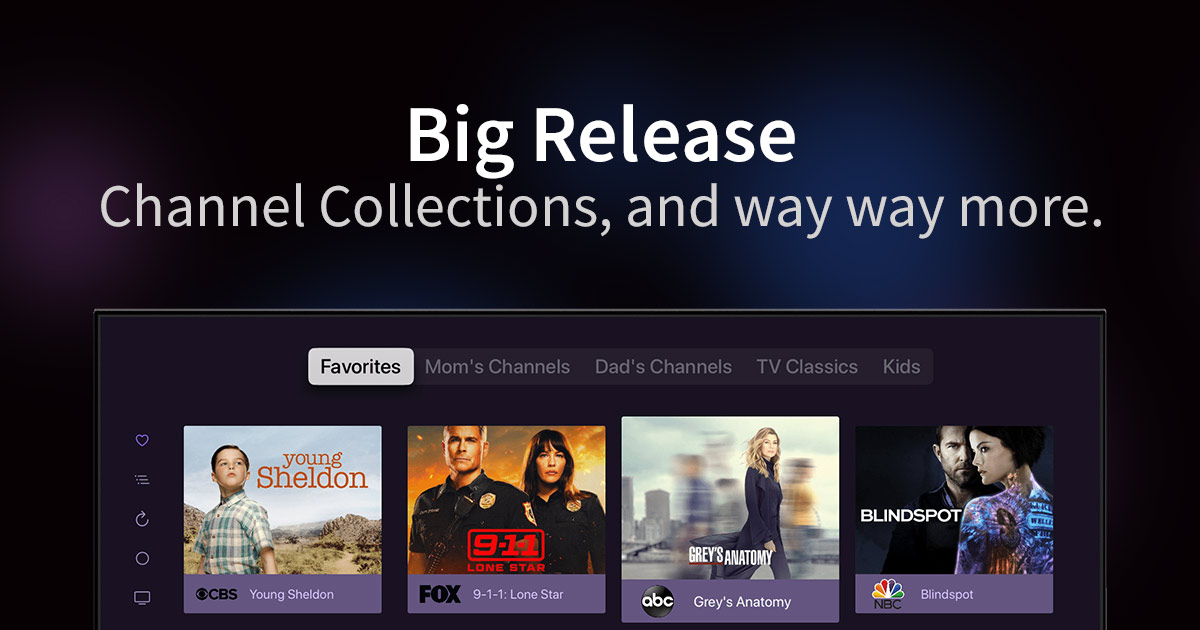 channels new big release channel collections server side settings