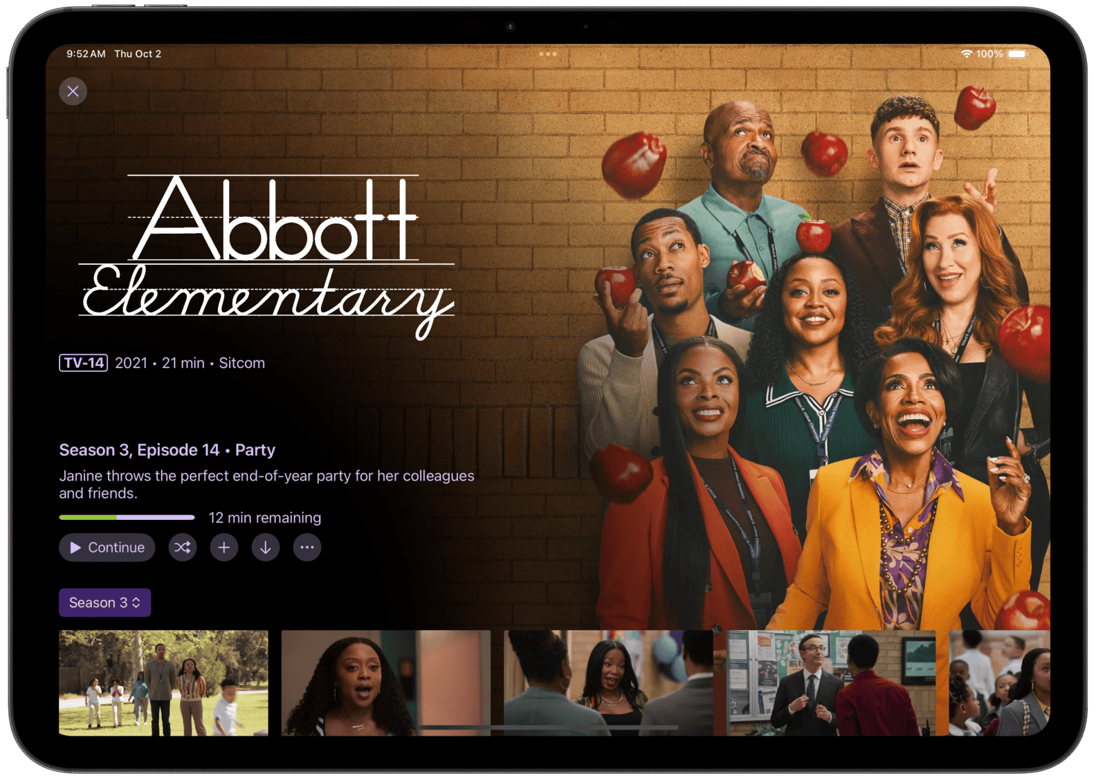 browse recordings of shows