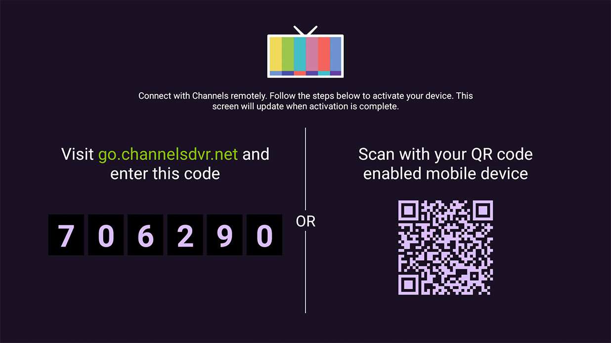 How to Connect  on your TV using a Code 